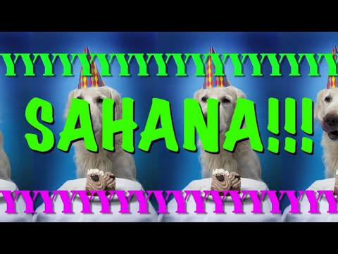 HAPPY BIRTHDAY SAHANA! - EPIC Happy Birthday Song