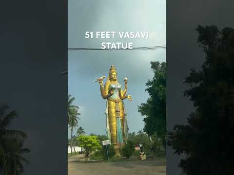 Vasavi Kanyaka Parameshwari Statue at Penugonda #vasavi #penugonda #kanyakaparameshwari