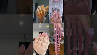 Short fake nails perfect for spring vibes 🌸 on polippie.com #naildesign #fyp