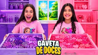 MARLON LIBEROU R$1000 MIL REAIS PARA CADA UMA COMPRAR TUDO DE DOCE ! Quem montou a melhor gaveta ?🍭