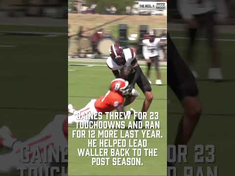 The Reel takes a look at Waller quarterback T.K. Gaines