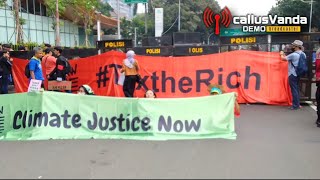 Download lagu 19 September 2025 Aksi demo BAHAYA KRISIS IKLIM..Massa longmarch dari Bunderan HI ke Patung kuda mp3