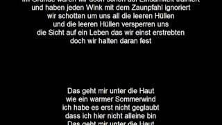 Tim Bendzko feat. Cassandra Steen - Unter die Haut (Lyrics)