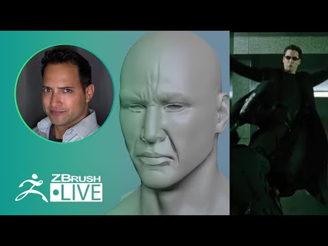 Lion-Arts: Sculpt Neo from The Matrix #withme! - Daniel Enrique De León - ZBrush 2021.5