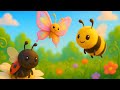 Butterfly Ladybug Bumblebee Phonics Letter Sounds For Kids Bug Song Tune Tots Song