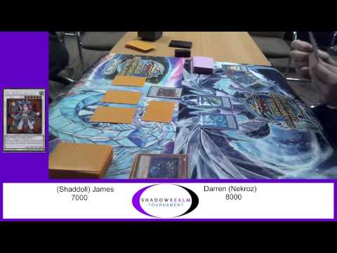 Round 2 Feature Match - James Barclay (Shaddoll) vs Darren Stephenson (Nekroz) Part 1