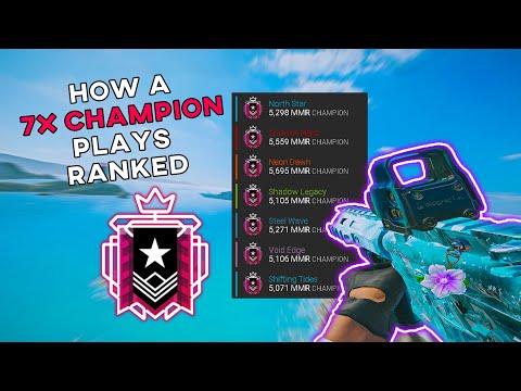 How A 7x CHAMPION Plays Ranked Ranked Highlights - Rainbow Six Siege