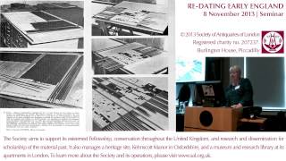 8 November 2013: Re-Dating Early England, Session 2 (Karen Hoilund Nielsen)