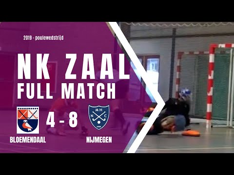 Full match | NK zaalhockey 2019 | Poulewedstrijden | JO16 | HC Bloemendaal - NMHC Nijmegen: 4 - 8