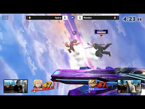 The Smash Lab 148 Losers Semis - Spice (Cloud) vs Rambo (Donkey Kong/Fox/Luigi)