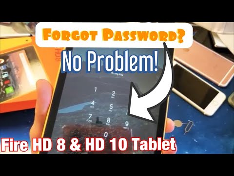 Amazon Fire HD 8/10 Tablet: FORGOT PASSWORD? HOW TO FACTORY RESET BACK TO ORIGINAL DEFAULT SETTINGS