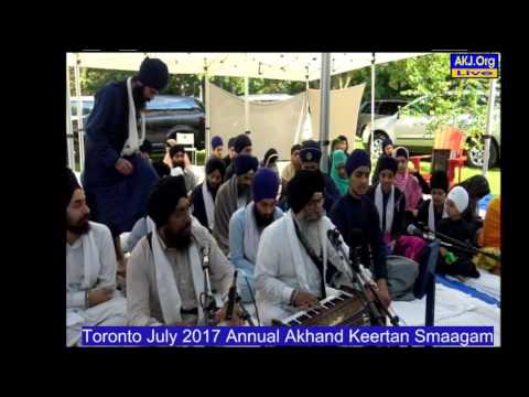 008 Toronto July 2017 - Sunday AM - Bhai Bhupinder Singh Jee Amritsar