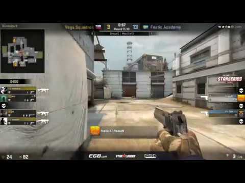 fnatic Academy 2v5 forcebuy win against Vega Squadron