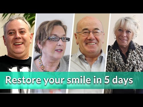 Full Mouth Restoration in 5 days | Dental Implants | Patient reviews