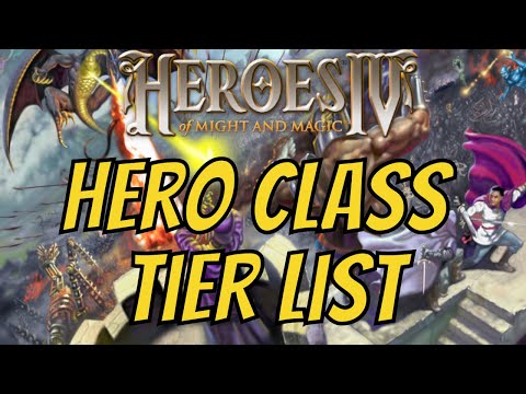 Heroes of Might and Magic 4 - Hero Class Tier List