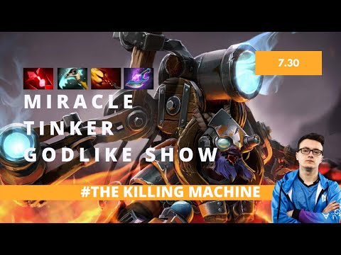 MIRACLE- TINKER NEW PATCH GAMEPLAY|DOTA 2| 7.30| TINKER NEW META BUILD || TINKER NEW GUIDE || RANKED
