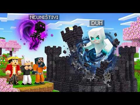 DUH JE UNIŠTIO NAŠ DVORAC! Minecraft Preživljavanje! ep.73