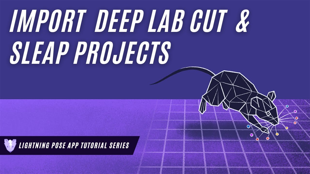 Lightning Pose App - Import DeepLabCut and SLEAP Projects