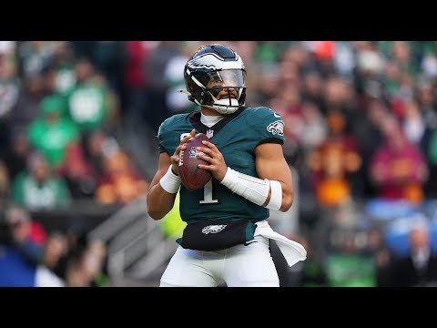 Jalen Hurts' best plays from 4-TD game vs. Commanders | NFC Championship Game