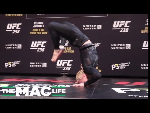 Valentina Shevchenko Is More Athletic Than You | UFC 238 Open Workout Highlights