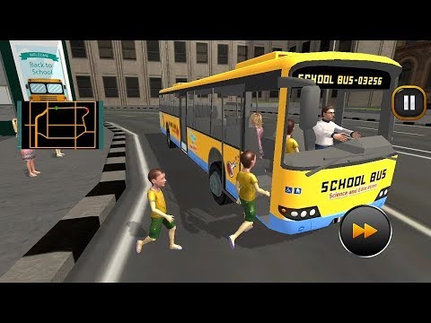 School Bus Driver Simulator 2018 : City Fun Drive Game || School Bus Racing Game || Bus Games