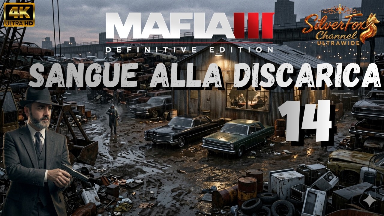 MAFIA III - 14 - SANGUE ALLA DISCARICA - GAMEPLAY ITA - PC - PS5 - WALKTHROUGH - ULTRAWIDE - 21:9