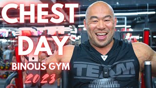BINOUS GYM DUBAI 2023 | BEST GYM SERIES | CHEST WORKOUT | BEST CHEST MACHINES