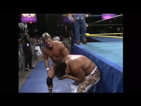 Paul Orndorff Shockmaster vs. Ricky Steamboat Steven Regal - Battlebowl - 11/20/1993 - WCW