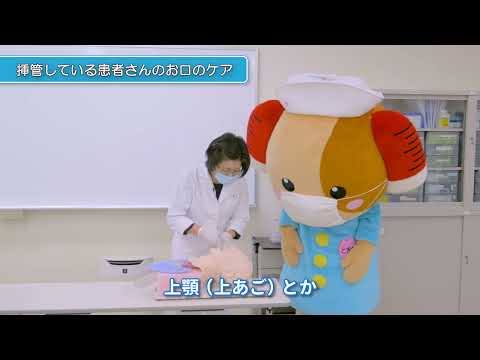 口腔保健学科実習「ブラッシングをしてみよう」