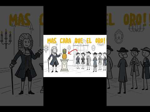 Por qué la piña era más cara que el oro? #realstory #datoscuriosos #interestingfacts