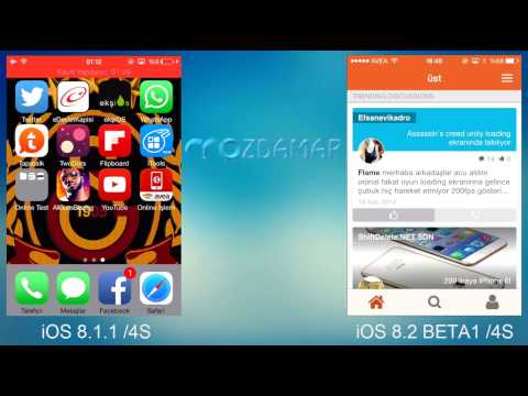 ios 8.1.1 vs ios 8.2 speed comparison