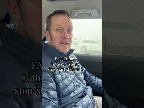 FAQ Friday: Is there an auto stop/start shortcut on my 2025 MINI? #mini #miniusa #minicooper #faq