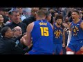 Nikola Jokic Fights Jeff Van Gundy For Ball Then Russell Westbrook Clutch Plays To Win