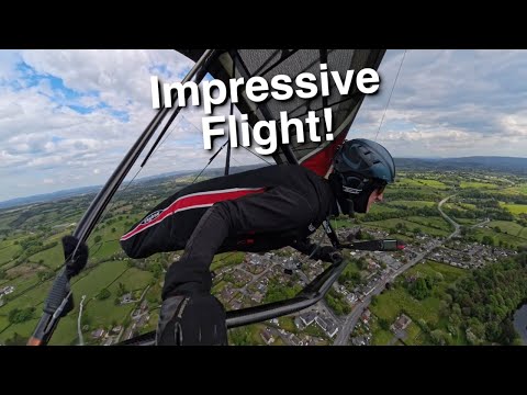 WINNING A HANGGLIDING RACE - WALES 2025