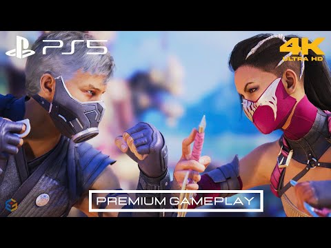 Smoke & Cyrax vs. Mileena & Sareena: Epic MK1 Kombat Showdowns! 🔥👊