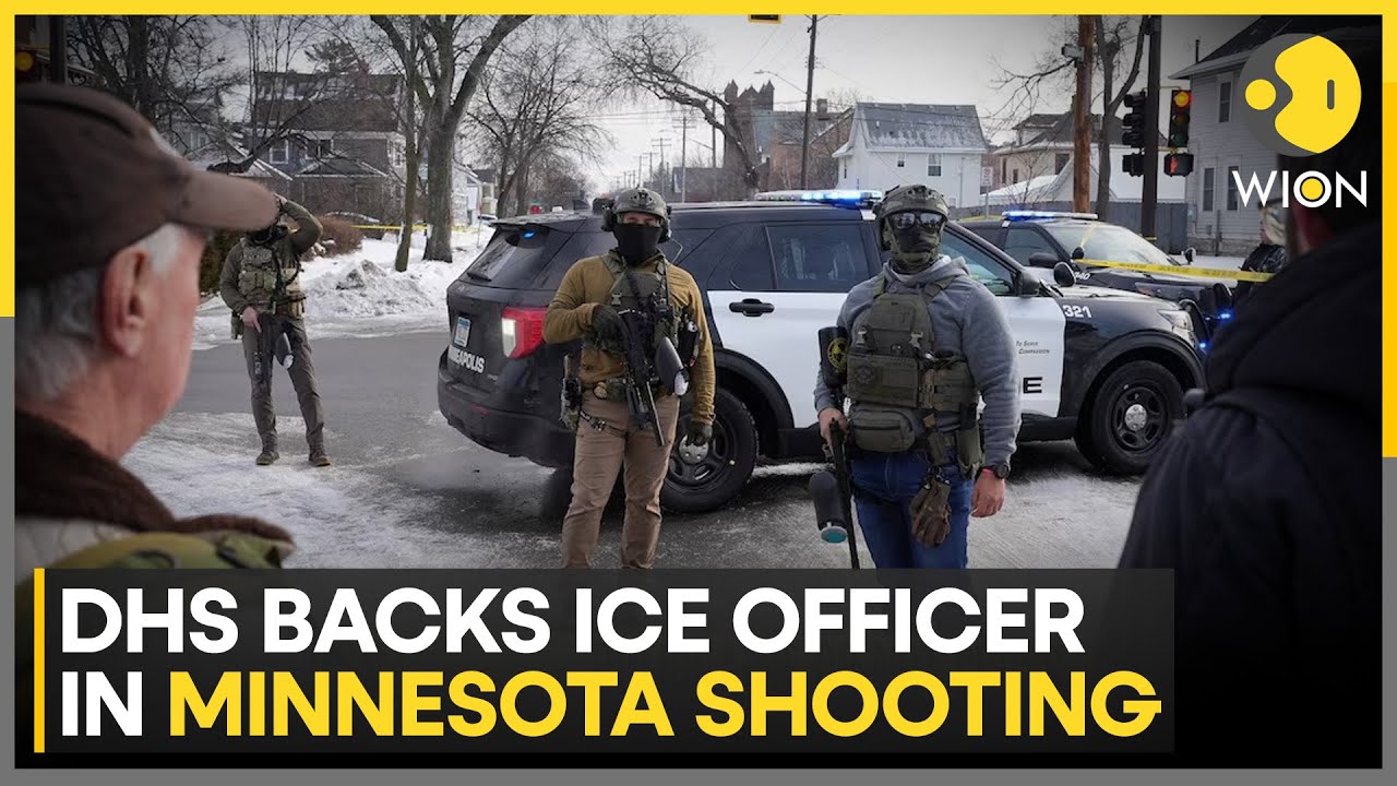 Minnesota Shooting : DHS Defends Officer, Trump Says Shooting 'Act Of Defence' | WION