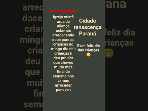 igreja cristã arca da aliança renascença Paraná