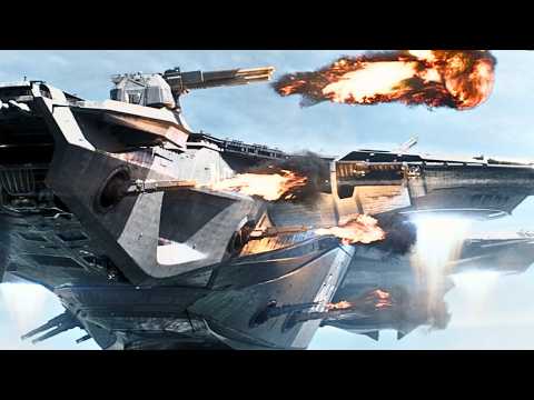 Massive Capital ships- Orbital epic space battles Dreadnought Cinematic 4K