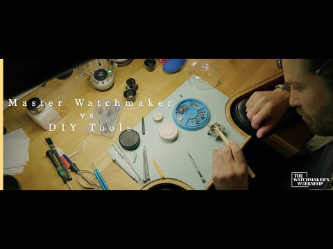 Master Watchmaker Uses Cheap Tools for Full Watch Service