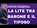 SCONTRO TRA JOE BARONE E UN TIFOSO DELLA FIORENTINA DOPO IL PAREGGIO CON L'EMPOLI
