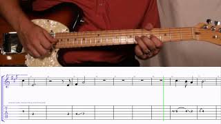 How to Play the Intro and Melody to Tuesday's Gone by Lynyrd Skynyrd on Guitar with TAB