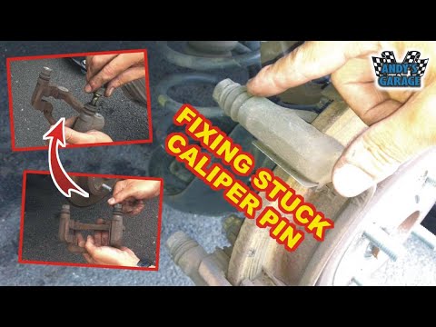 Fixing A Stuck Caliper Guide Pin (Andy’s Garage: Episode - 357)
