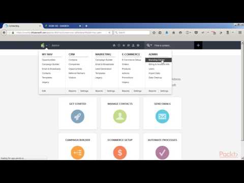 Infusionsoft Fundamentals Collecting Leads from In Person Events | packtpub com