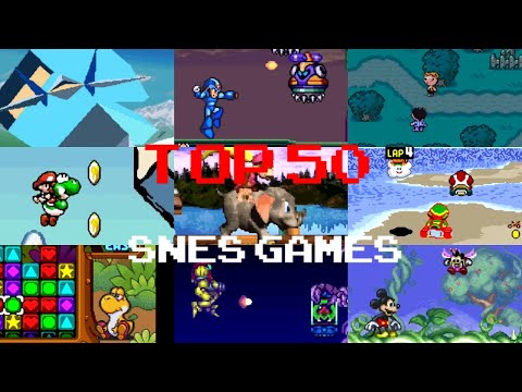 Top 50 SNES Games of All Time!