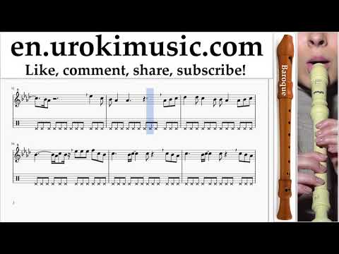 Nauka Gry Na Flecie Prostym (Barokowy) Ed Sheeran - Perfect Nuty Poradnik