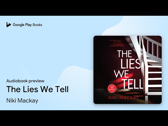 Vídeo relacionado con The Lies We Tell (Madison Attalee Book 2) (English Edition)