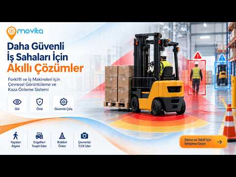 Forklift ve İş Makinelerinde Akıllı Güvenlik | Movita