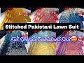 Readymade Pakistani Lawn Suit | Eid 2024 Latest Pakistani Suit | Original Pakistani Suits | Memsaab
