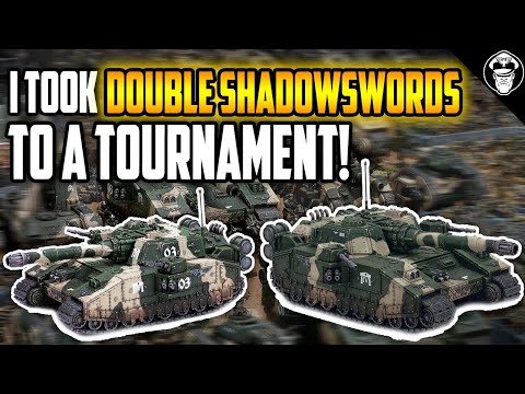 So I took Double Shadowsword to a Tournament! | After Action Report | Warhammer 40,000