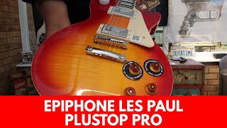 Video thumbnail for UNBOXING Epiphone Les Paul Standard Plustop Pro | Review Demo by The Guitar Manifesto